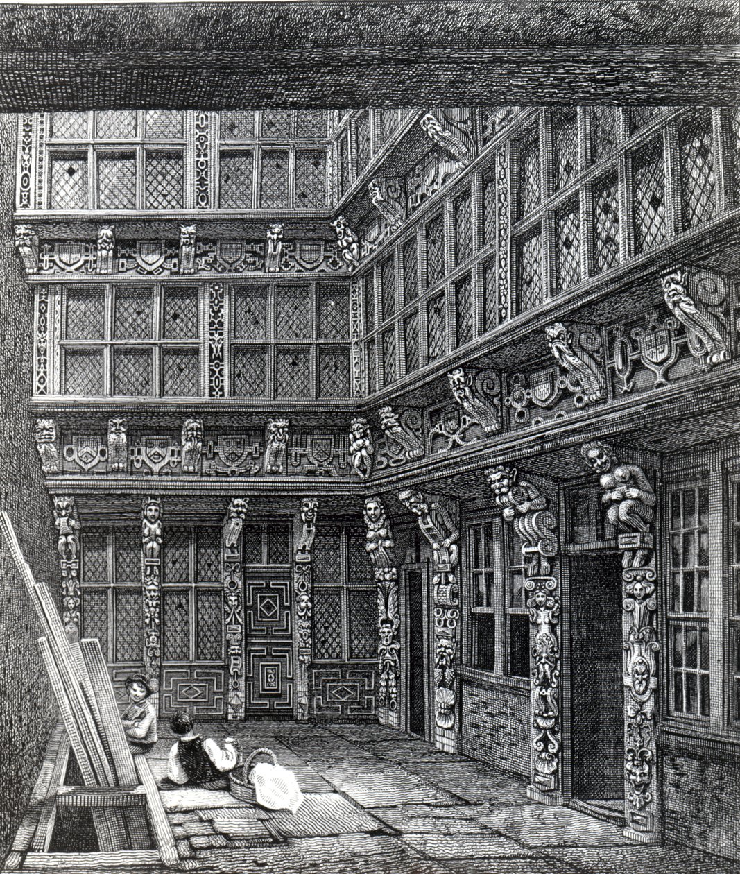 A Magnificent Mansion lately standing in Hart Street, Crutched Friars, published in Smith