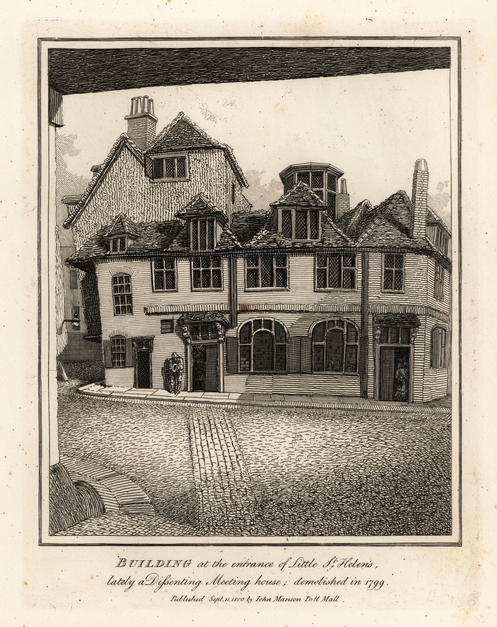 Building at the Entrance of Little St Helen