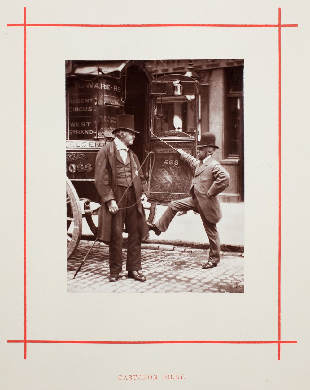 Cast-Iron Billy, 1877 by John Thomson
