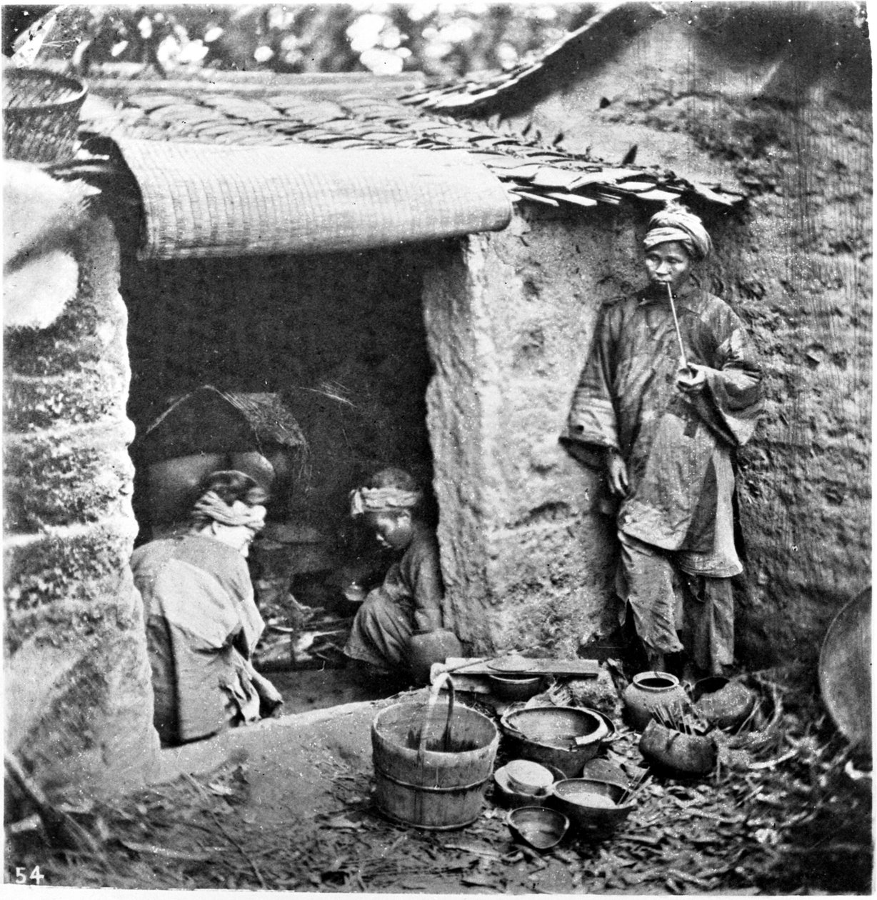 China, a Simple Family, c.1870 by John Thomson