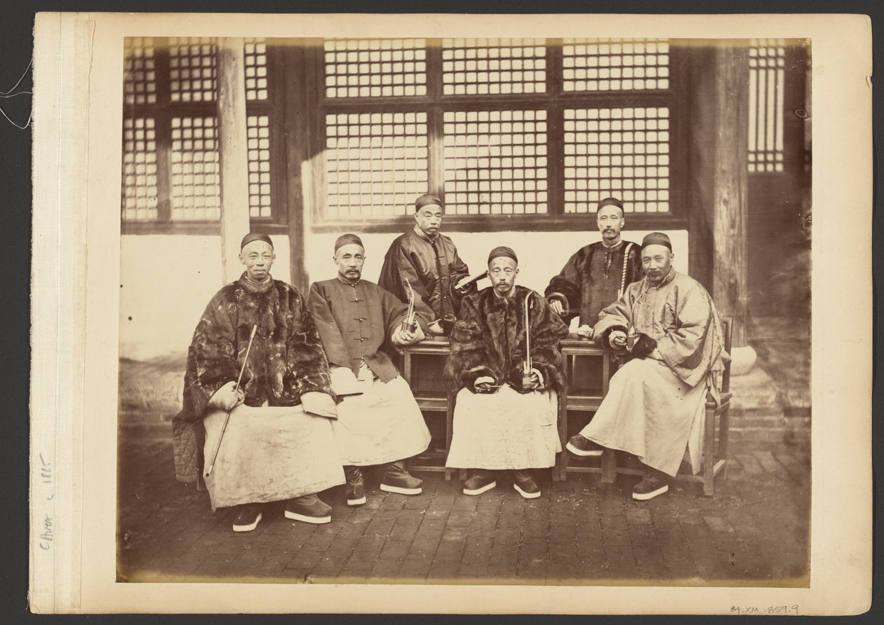 Group Portrait of Men by John Thomson