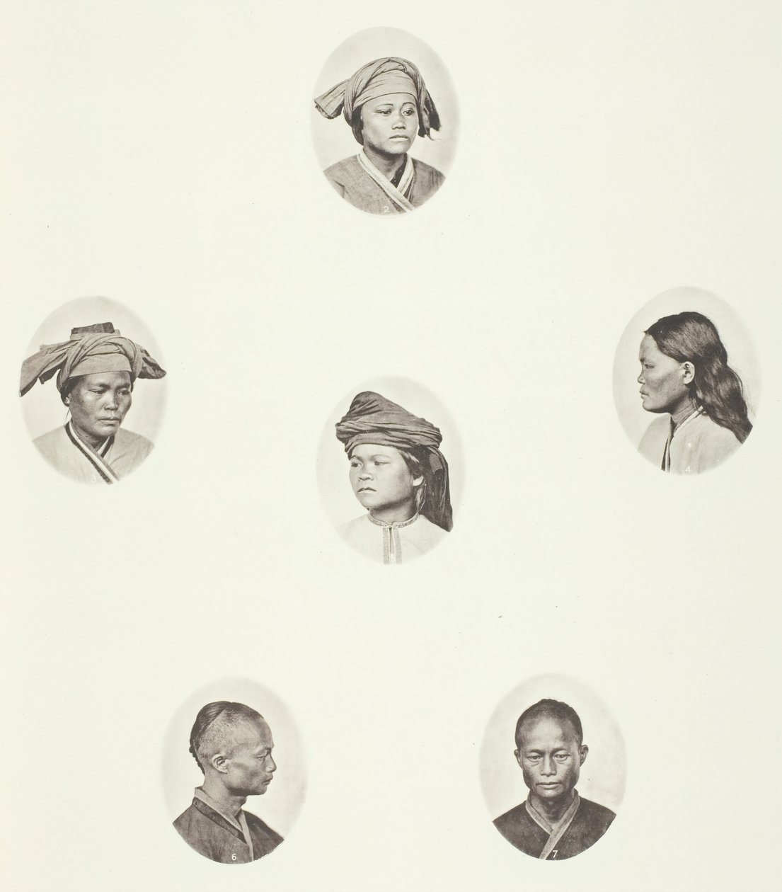 Pepohoan Female Head, c. 1868 by John Thomson