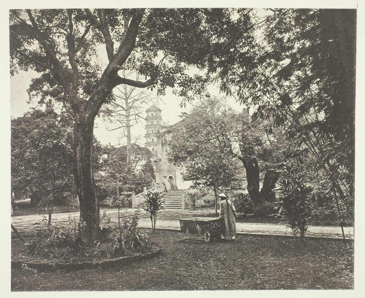 The British Consular Yamun, Canton by John Thomson