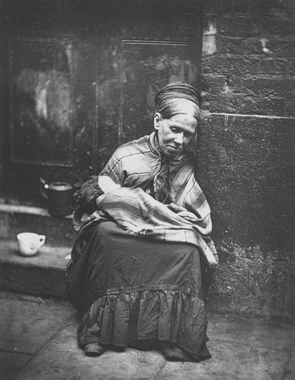The Crawlers, from Street Life in London, by J. Thomson and Adolphe Smith by John Thomson