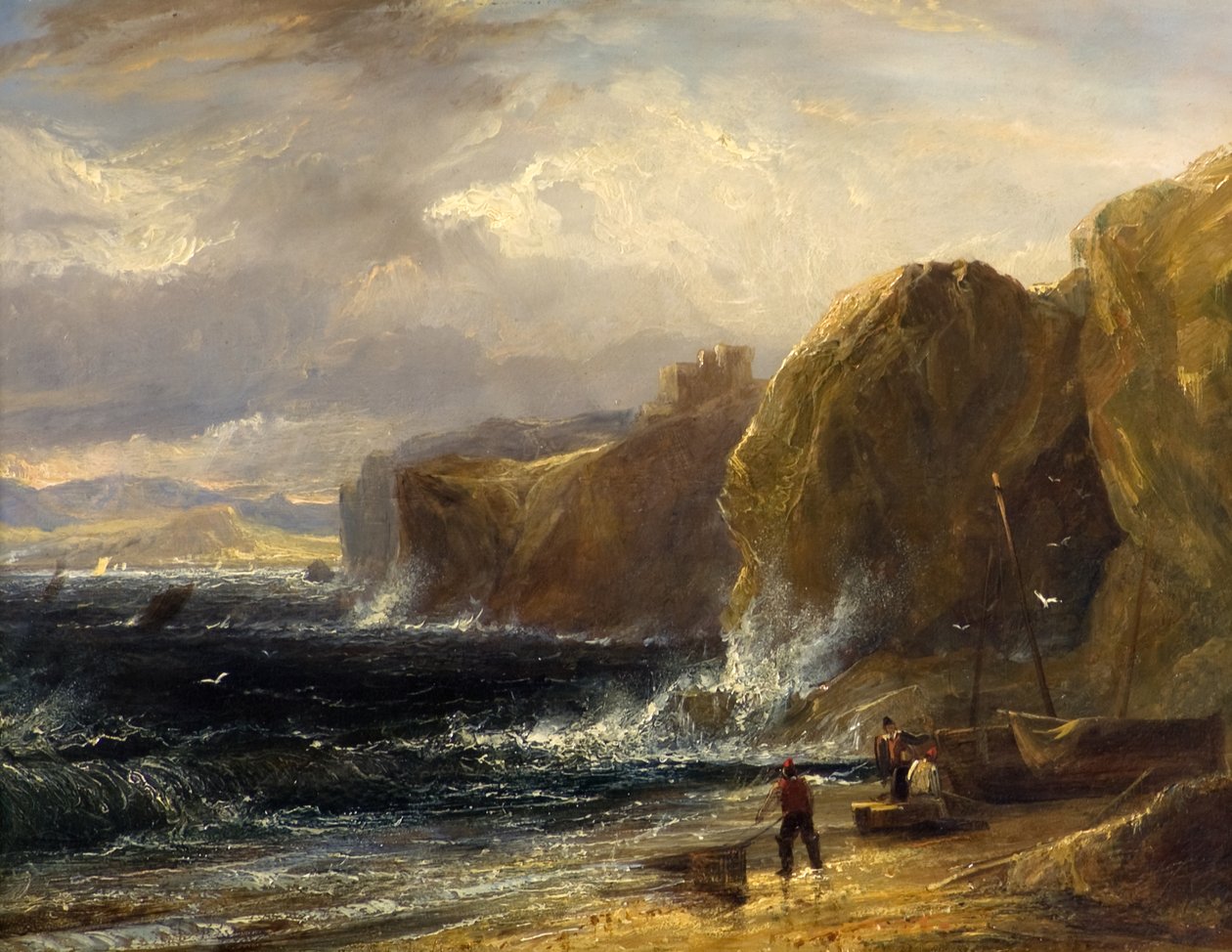 St Andrews Bay, Fife, c.1820-30 by John Thomson of Duddingston