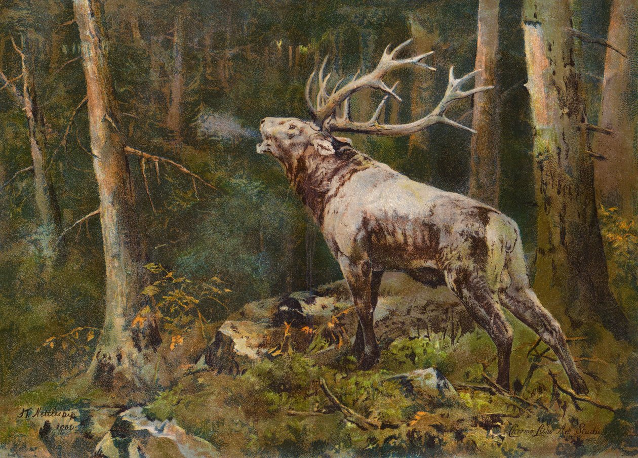 The Battle Call by John Trivett Nettleship