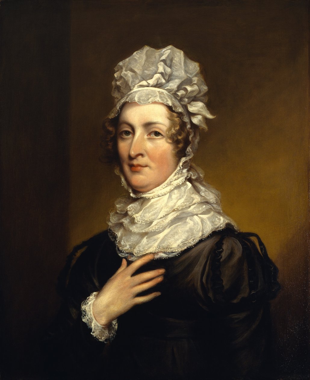Portrait of Mrs John Trumbull, nee Sarah Hope Harvey by John Trumbull