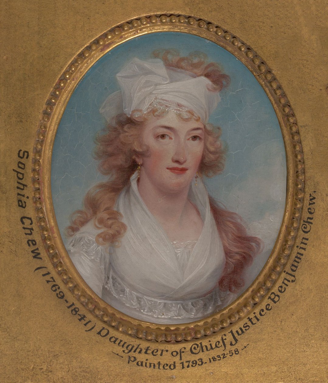 Sophia Chew (later Sophia Chew Philips, 1769–1841) by John Trumbull