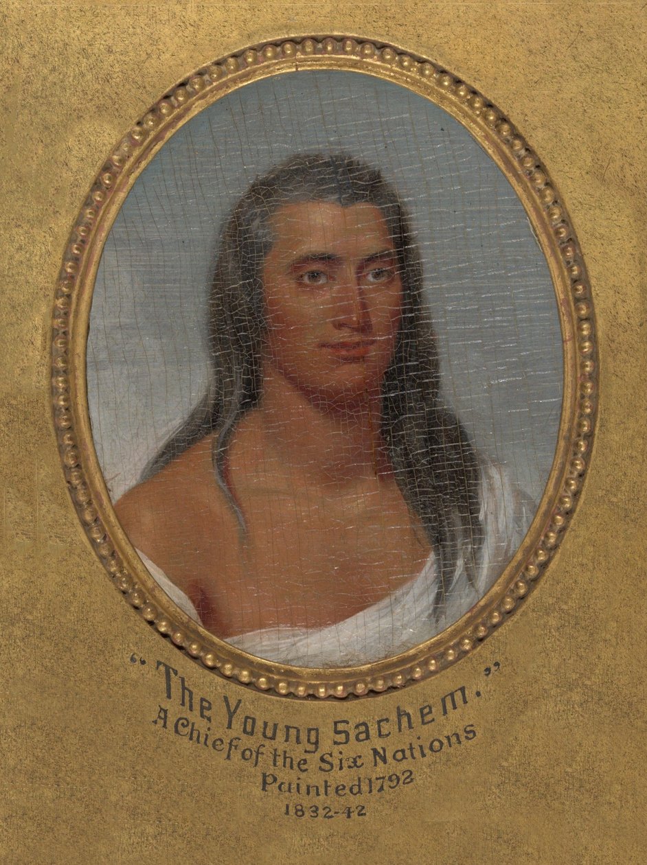 The Young Sachem, A Chief of the Six Nations by John Trumbull