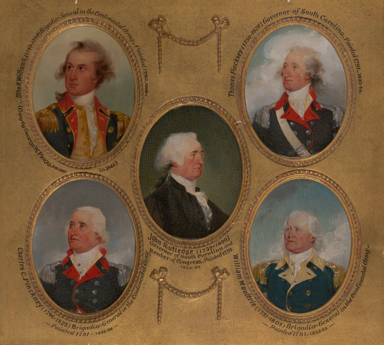 William Moultrie by John Trumbull