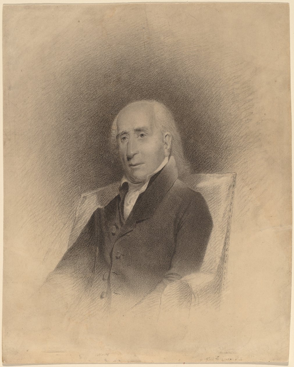 Portrait of a Seated Man by John Vanderlyn