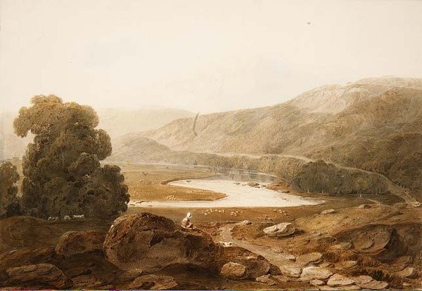 Vale of the River Mawddach, Wales by John Varley
