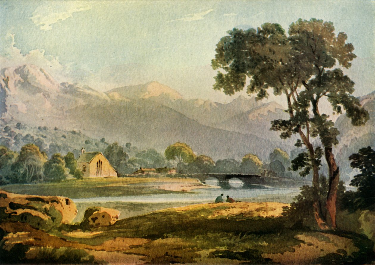 In the Lakes, early 19th century, 1943 by John Varley I