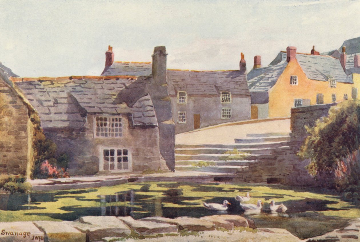 Old Mill, Swanage by John W.G. Bond
