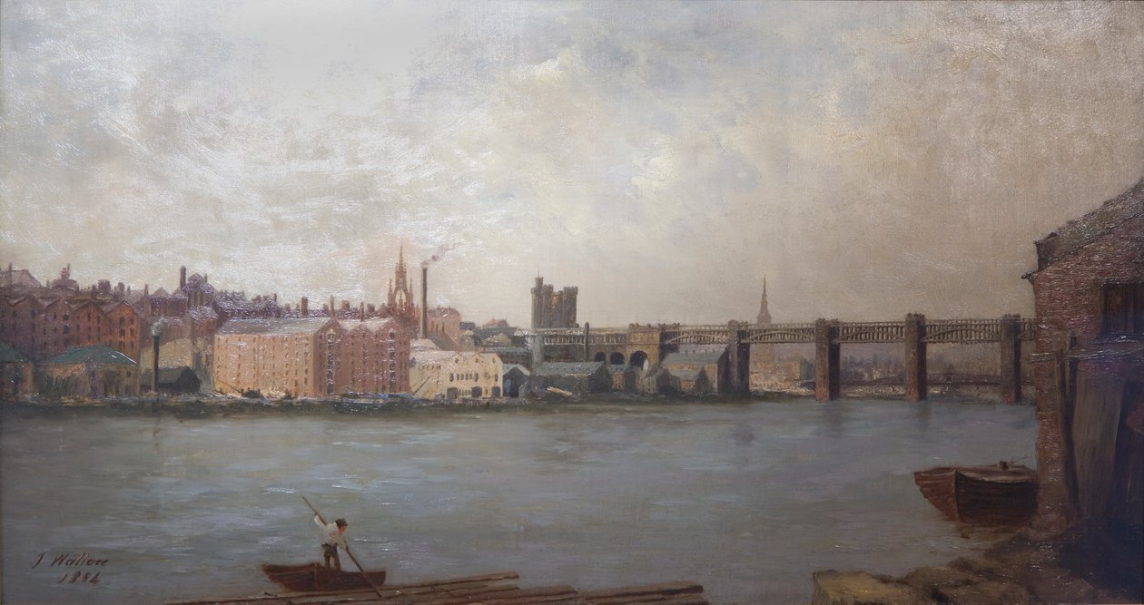 Newcastle upon Tyne from the South-West by John Wallace