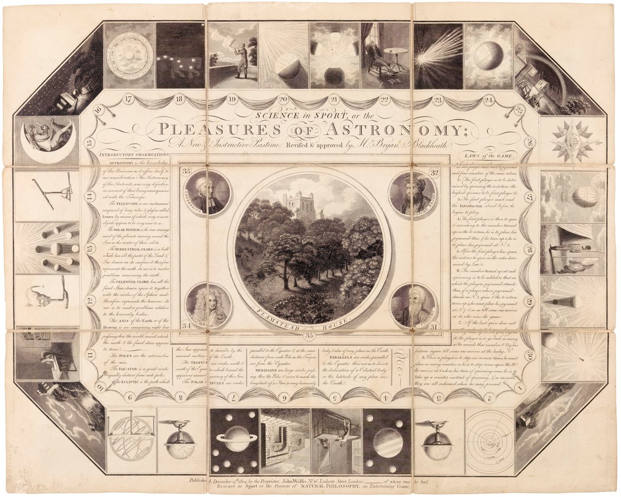 Science in Sport, or the Pleasures of Astronomy. A New Game by John Wallis
