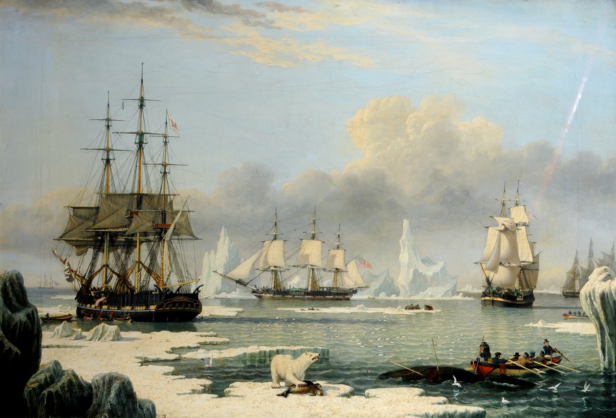 Whalers in the Arctic 1820-49 by John Ward