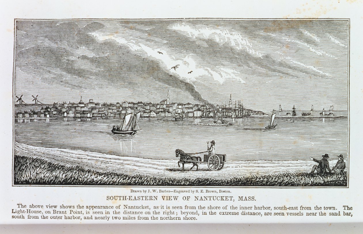 South-Eastern View of Nantucket from 