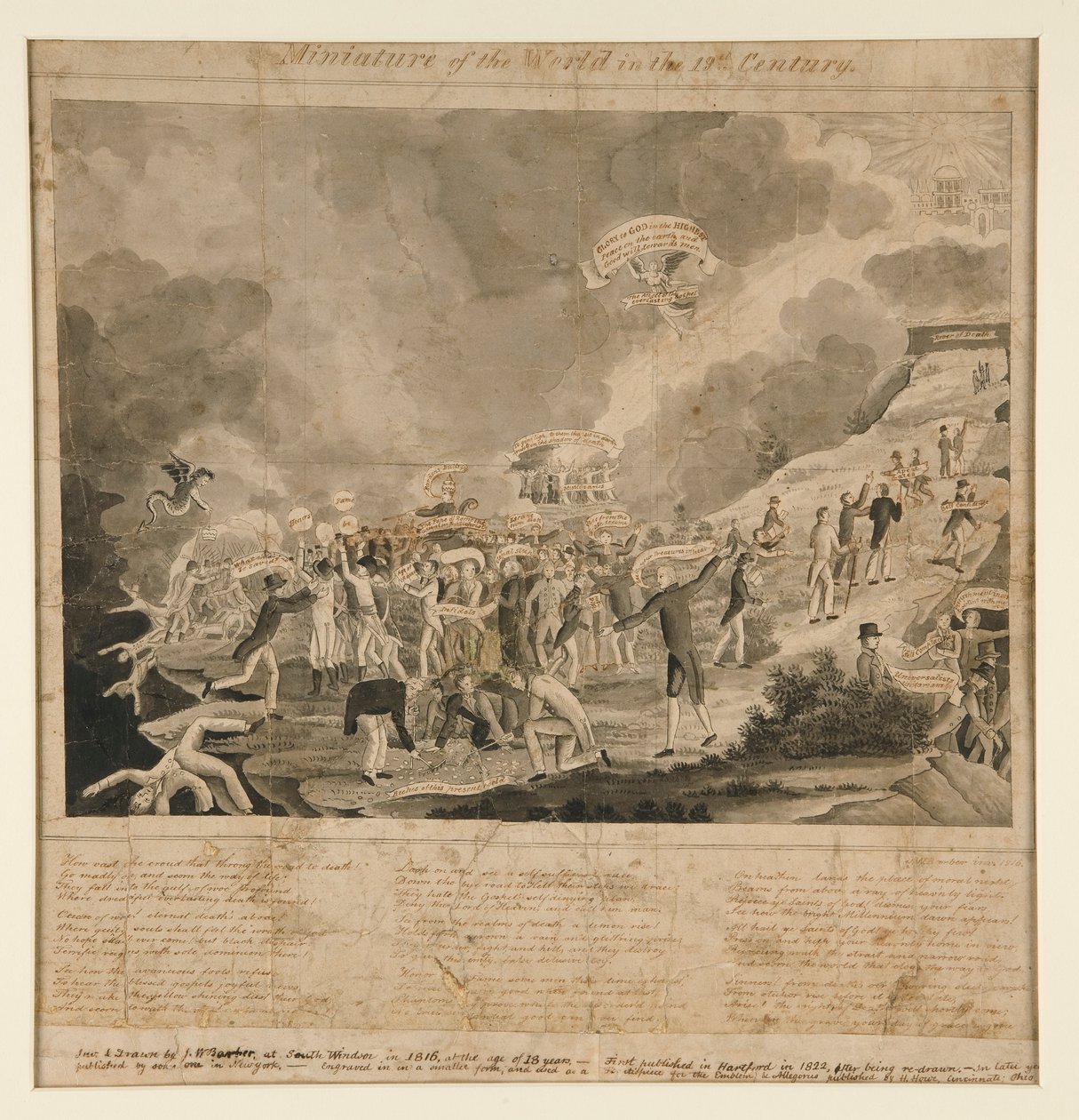 Study for A Miniature of the World in the 19th Century by John Warner Barber