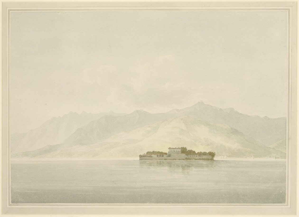 Isola Madre, Lago Maggiore, c.1781 by John Warwick Smith