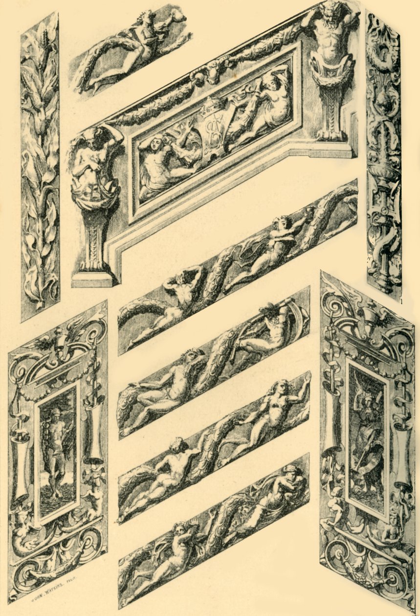 Details of Staircase Decoration by John Watkins