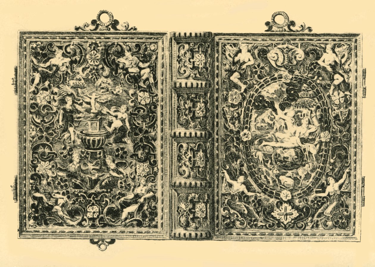 Gold book cover, 19th century by John Watkins