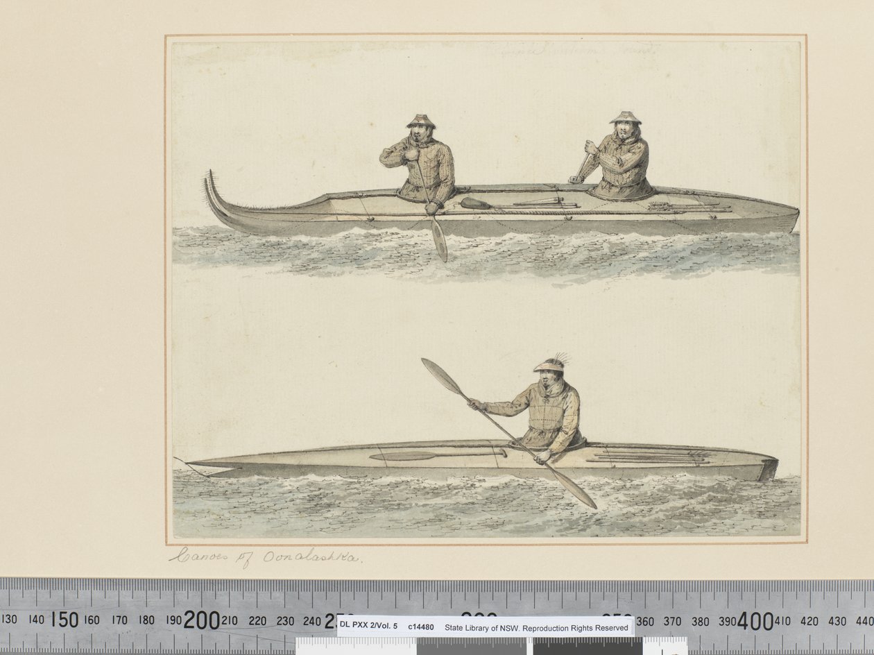 Canoes of Oonalashka, Prince William