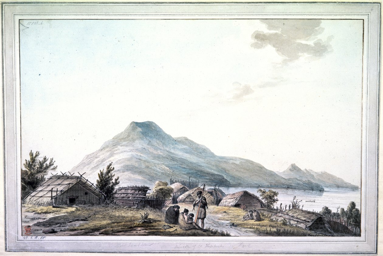 The Hippah, New Zealand by John Webber