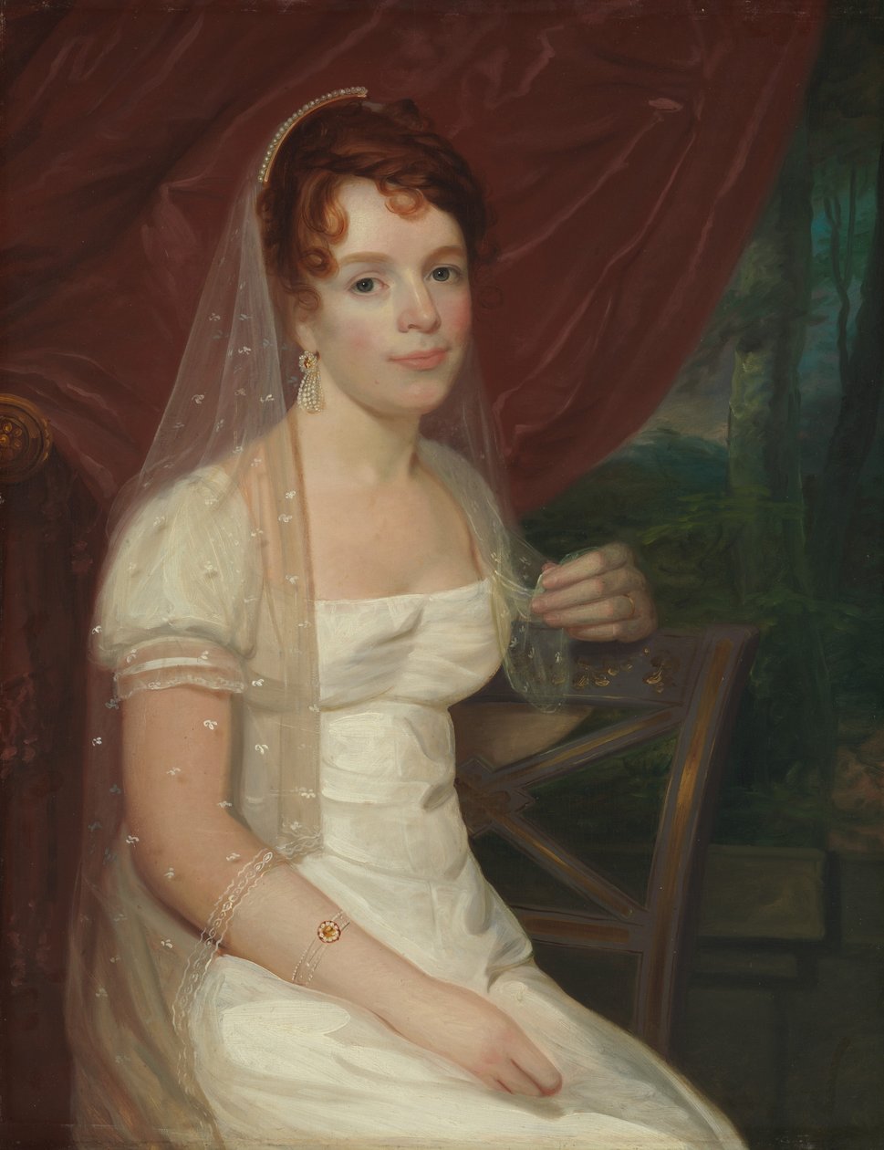 Mrs. Robert Dickey Anne Brown by John Wesley Jarvis