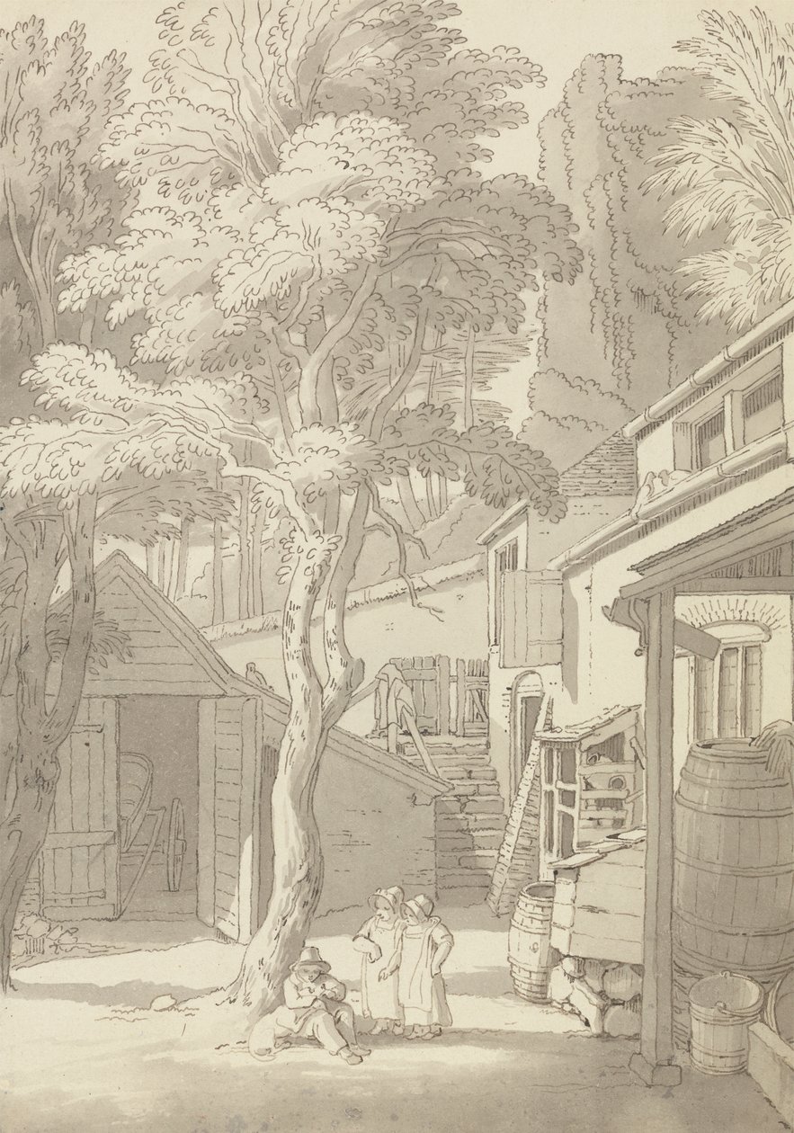 The Courtyard of Mr. Bank