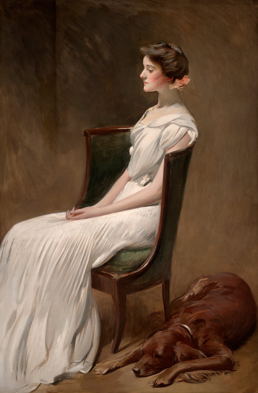 Miss Dorothy Quincy Roosevelt (later Mrs. Langdon Geer) by John White Alexander
