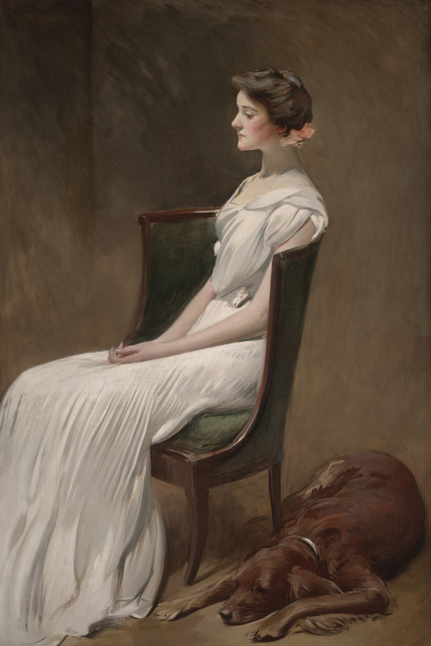 Miss Dorothy Quincy Roosevelt (later Mrs. Langdon Geer) by John White Alexander