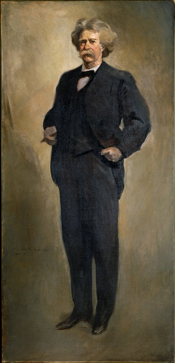 Samuel L. Clemens (Mark Twain) by John White Alexander