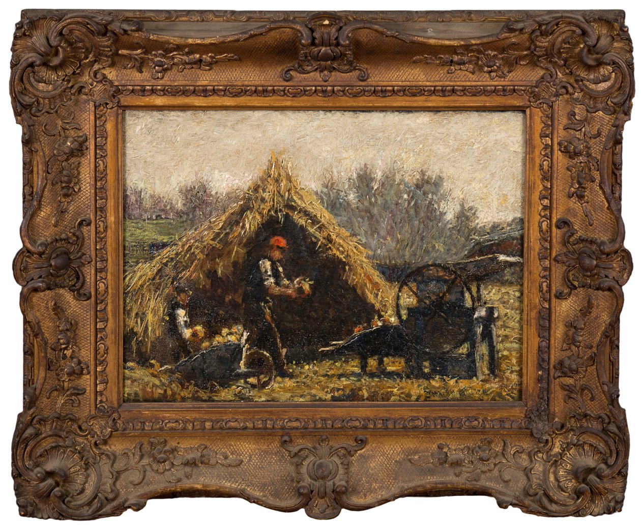 Chopping Beet, c.1880 by John William Buxton Knight