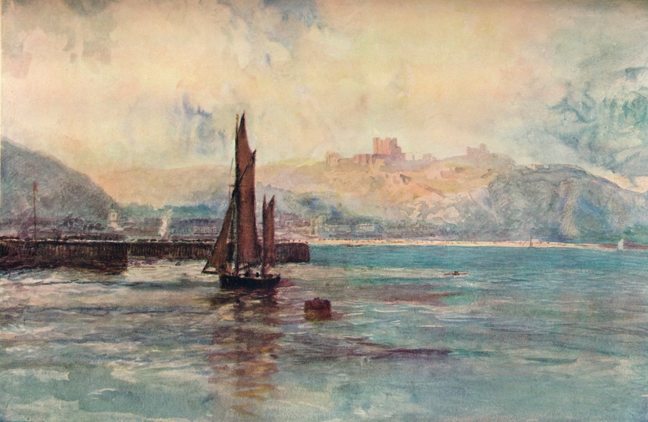 Dover-Evening, c1895 by John William Buxton Knight