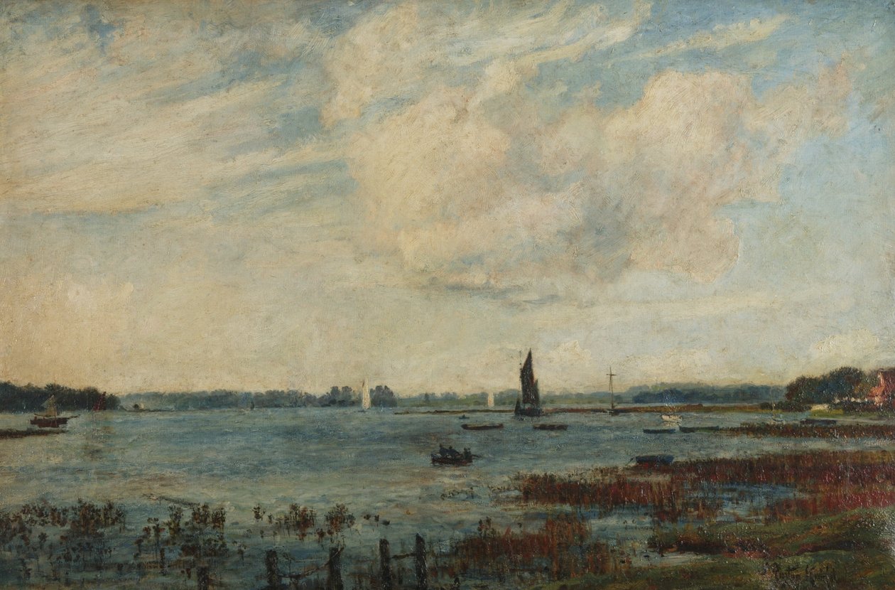 Tidal Breeze, Gosport, Hampshire by John William Buxton Knight