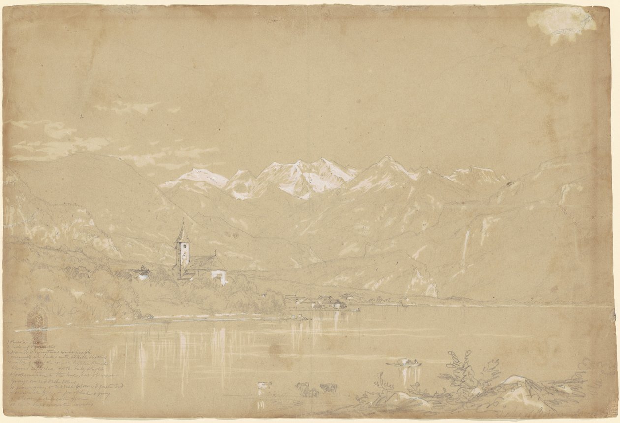 Lake of Brienz by John William Casilear