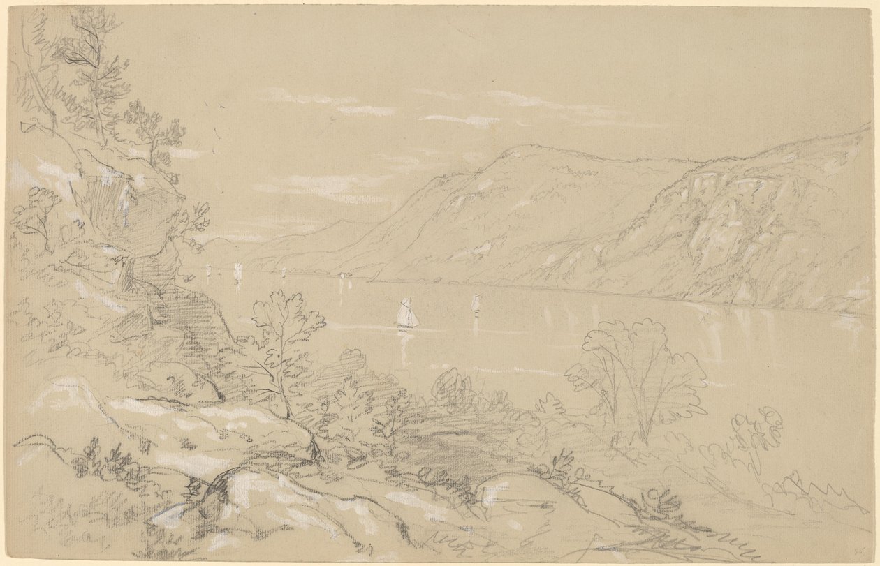 North from Storm King by John William Casilear