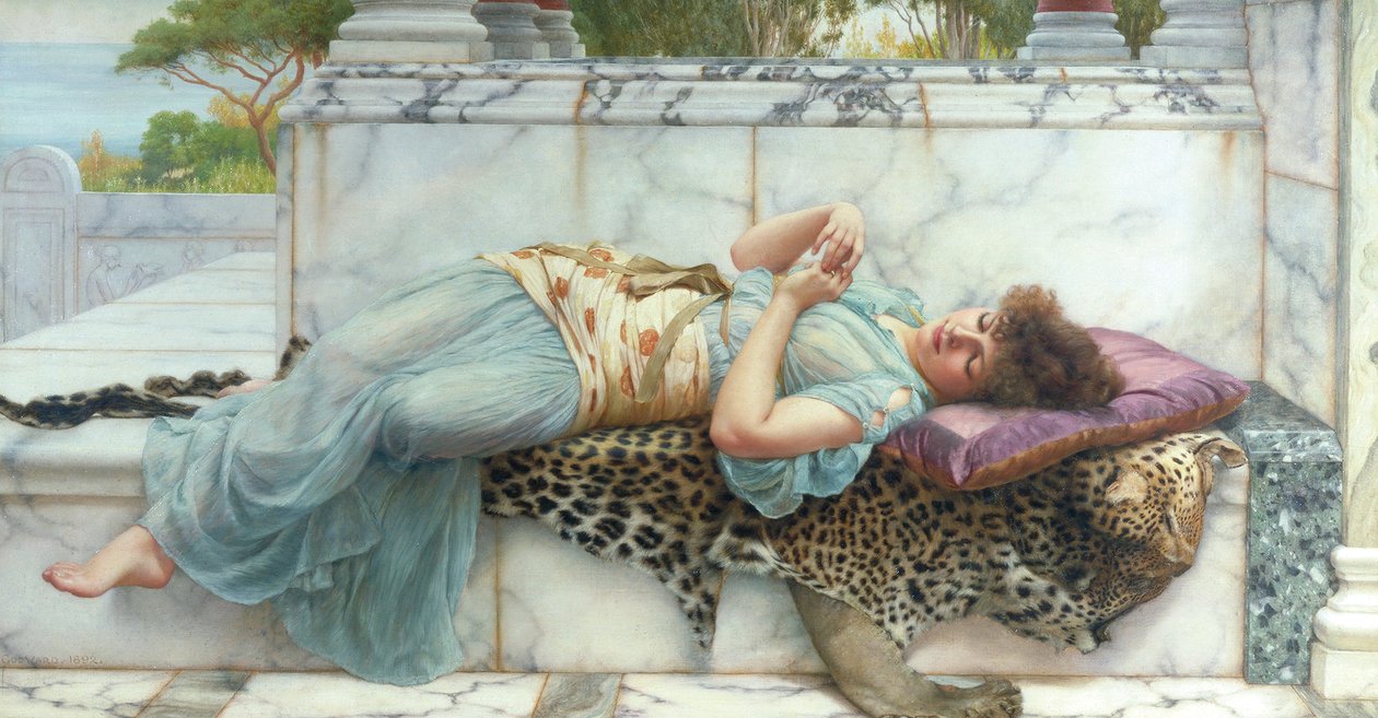 The Betrothed by John William Godward