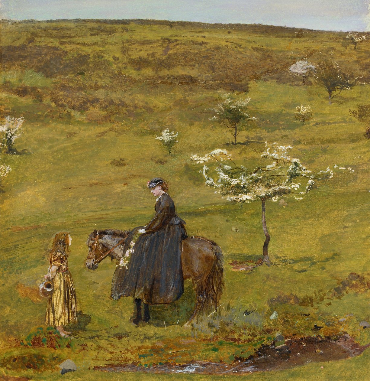 May on the Hill, late 19th century by John William North