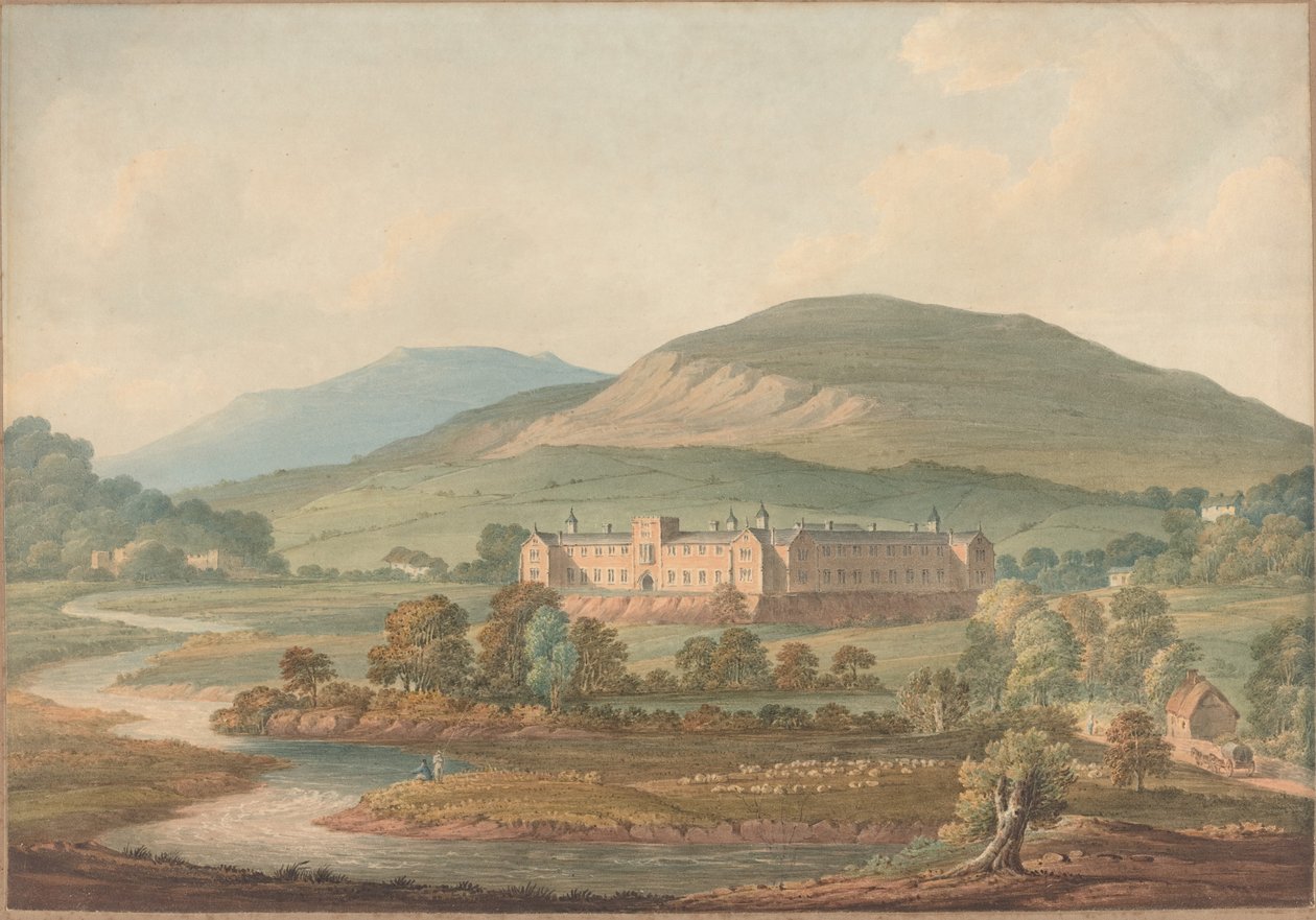 View of an Estate by John William Upham