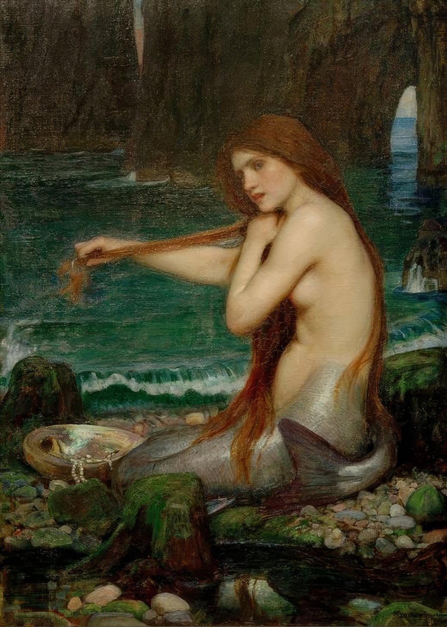 A Mermaid by John William Waterhouse
