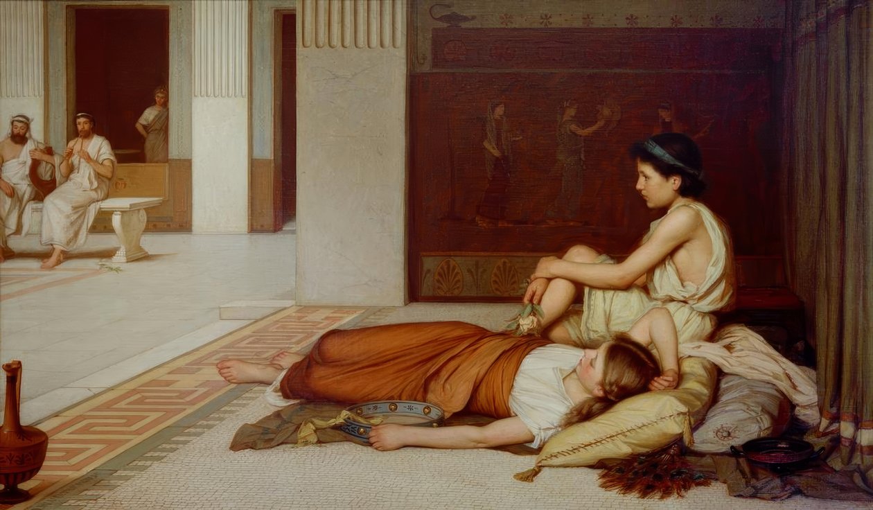 After the Dance by John William Waterhouse