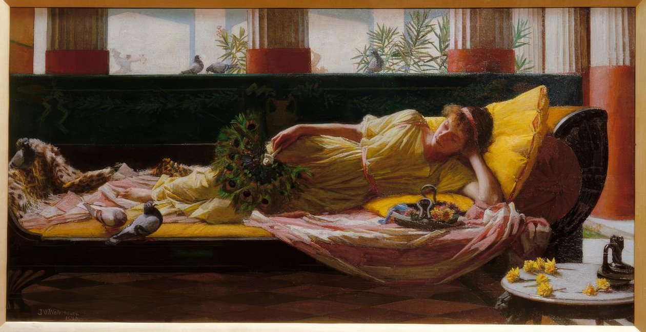 Sweet Idleness by John William Waterhouse