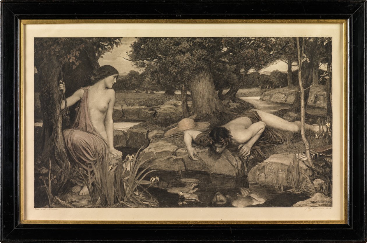Echo and Narcissus by John William Waterhouse