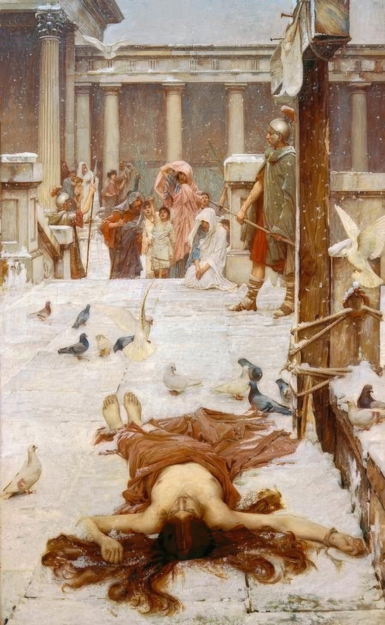 Saint Eulalia by John William Waterhouse