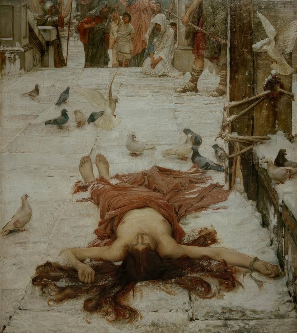 Saint Eulalia by John William Waterhouse
