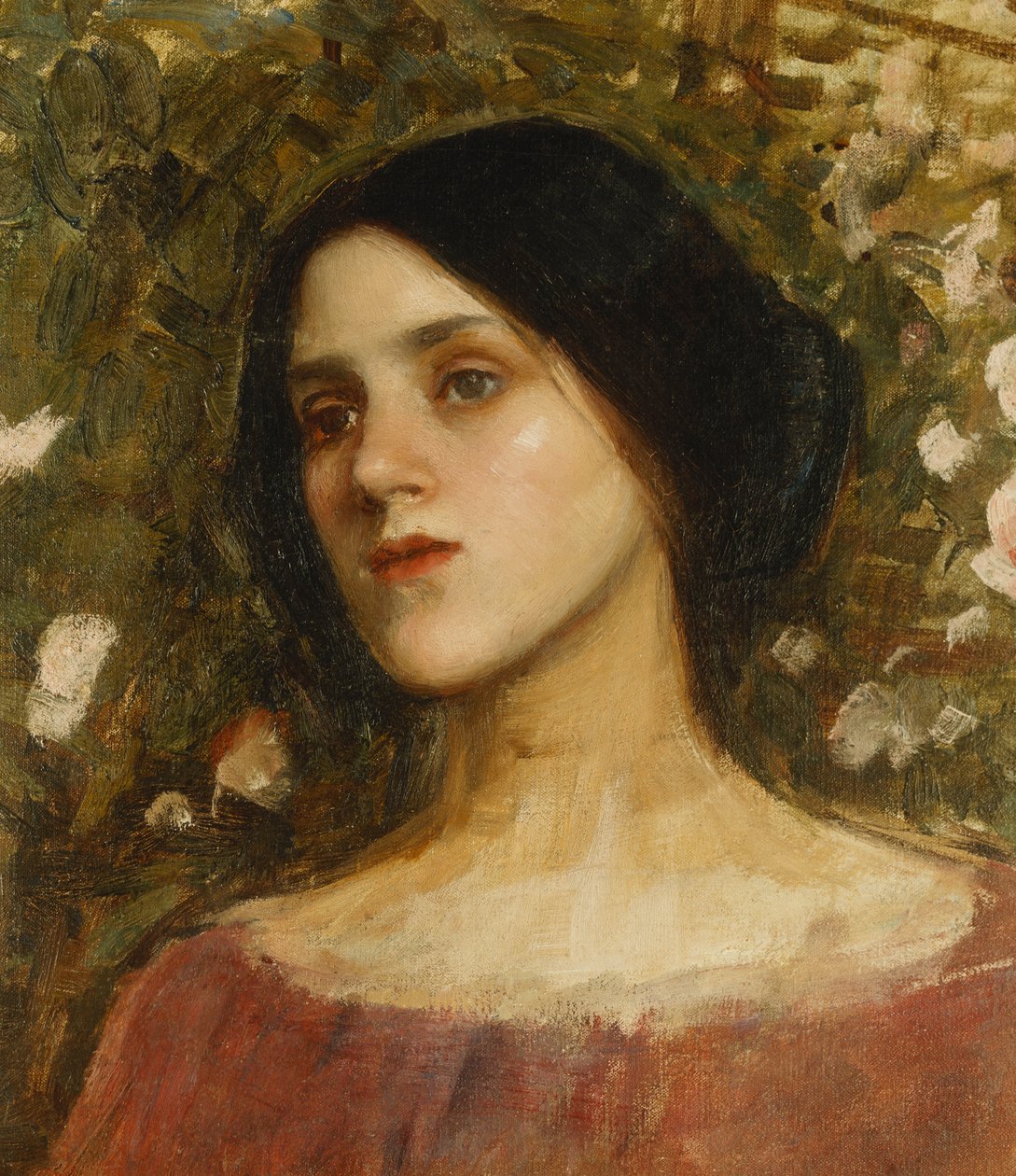 The Rose Bower by John William Waterhouse