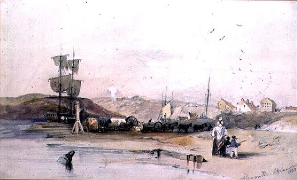 Alnmouth, Northumberland by John Wilson Carmichael