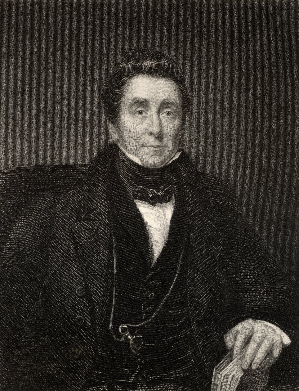 James Johnson (engraved by W. Holl, c.1820) by John Wood